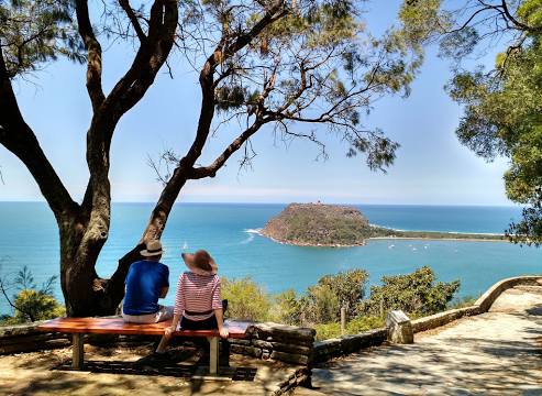 West Head Lookout viewpoint on Sydney's Northern Beaches